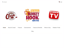 Tablet Screenshot of monkeyhook.com